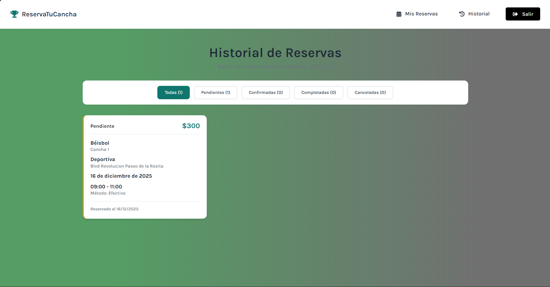 Historial